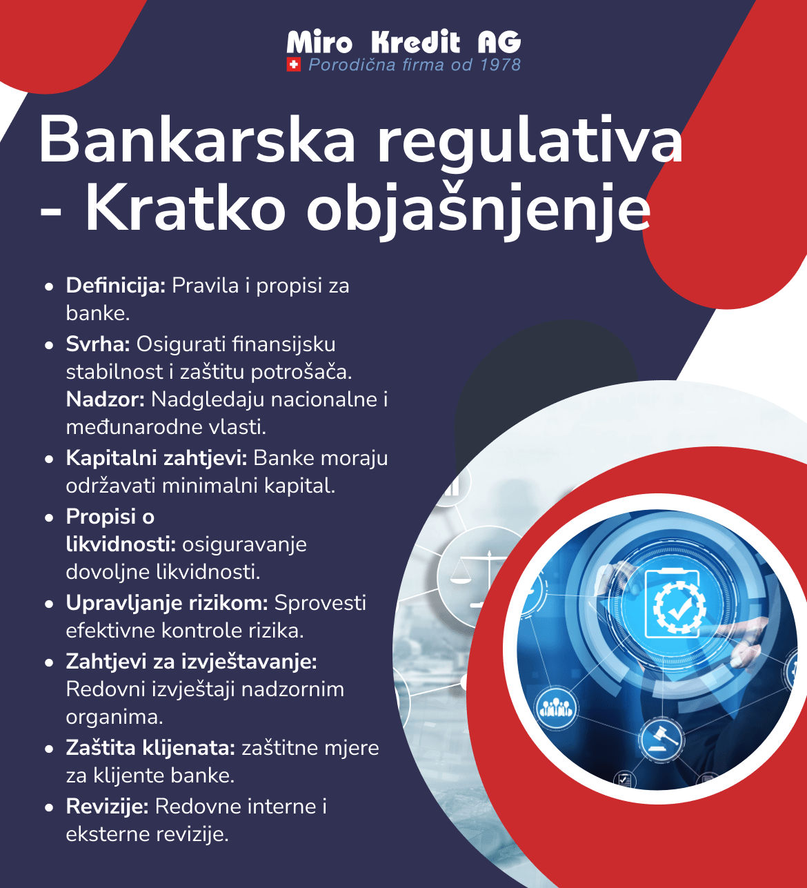 Bankarska regulativa - Kratko objašnjenje