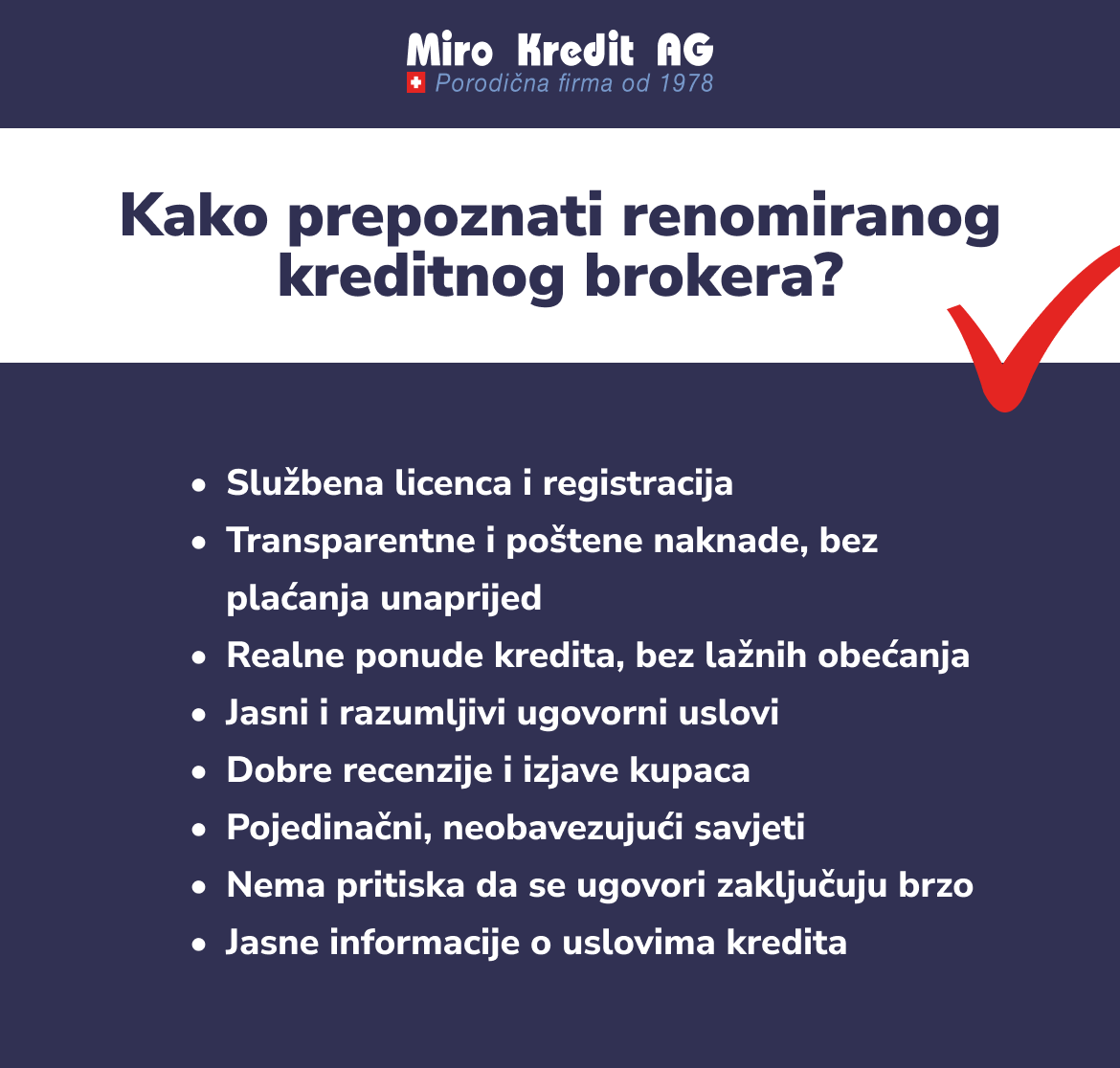 Kako prepoznati renomiranog kreditnog brokera?