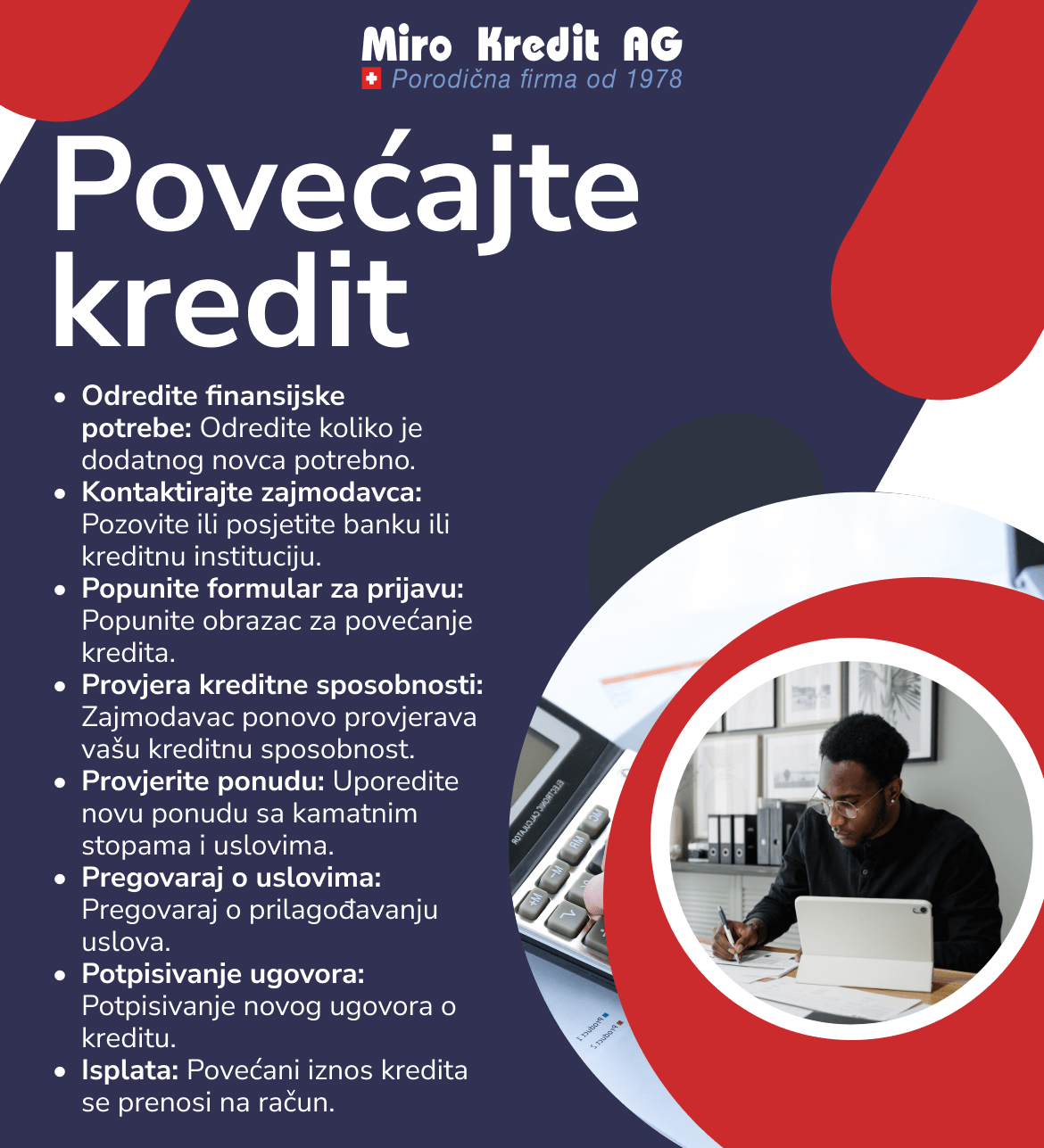 Povećajte kredit